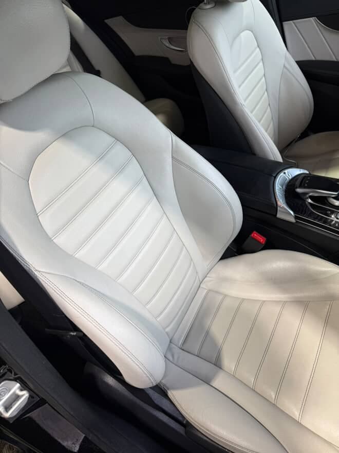 Leather Seat Rejuvenation - After